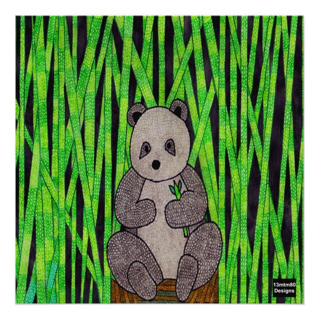 Panda - Impression photo (Devant)