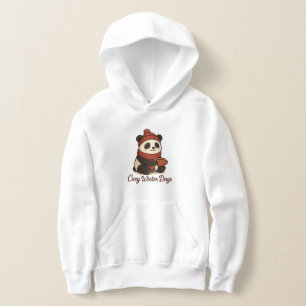 panda kawaii d'hiver