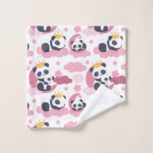 Panda Lover | Je Suis Surnommé Panda (Gant de toilette)
