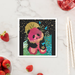 Panda OURS ROSIE - serviettes en papier
