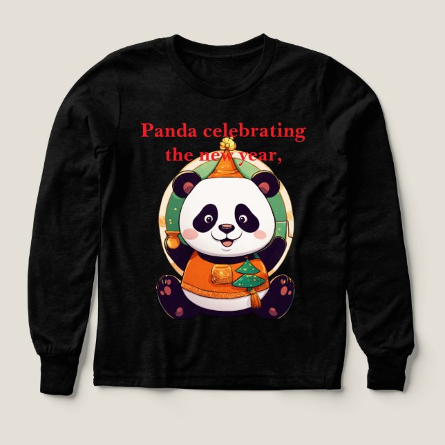 Panda Party — Cartoon New Year (Motif recto)