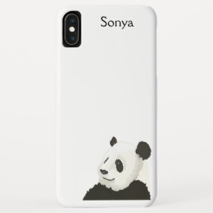 Panda peint coque iphone