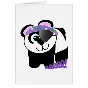 Panda pirate mignonne Goofkins
