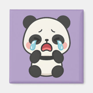 Panda Pleurer - Magnet Panda Triste