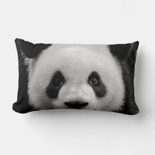 Panda Pop Art Lumbar Coussin