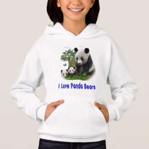 Panda porte des t-shirts