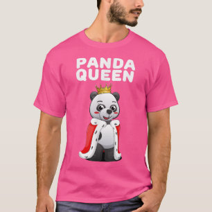 Panda Queen filles Panda Tshirt femmes Panda