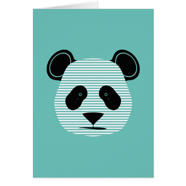 panda rayures (Devant)