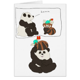 Panda rouge de panda