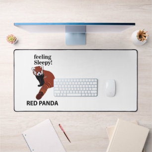 Panda roux se sentant endormi Drôle de Panda roux
