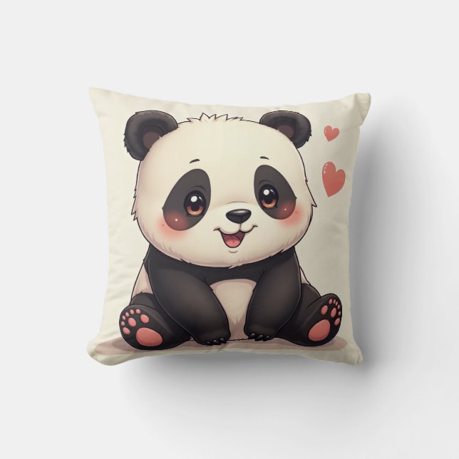 Pandacuty Coussin (Recto)