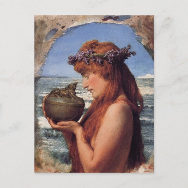 Pandora en détail carte postale (Devant)