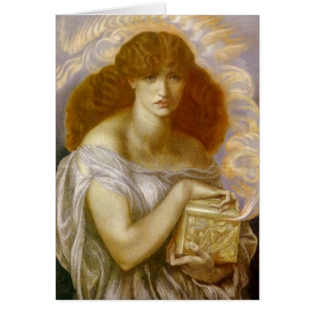 Pandora ouvre la boîte d'or (Devant)