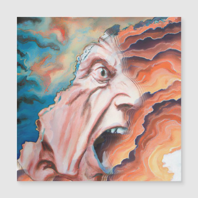 Panic Waves peinture à l'huile (Devant)