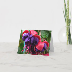 Panier de carte pour notes de fleurs