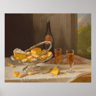 Panier de gâteau d'argent - Poster de John Francis