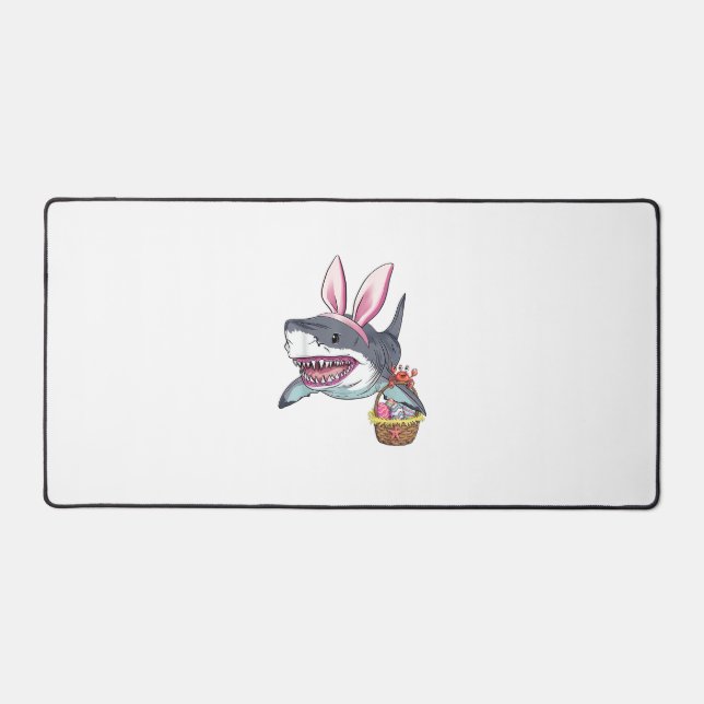 Panier de Pâques aux oreilles de lapin requin mign (Recto)