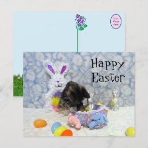 Panier de Pâques de Bandit - Carte postale