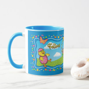 Panier de Pâques Pâques Espagnol Céramique Mug