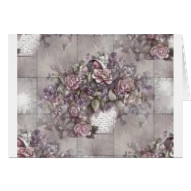 panier des fleurs (Devant horizontal)