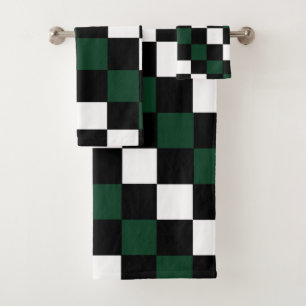 Panneau blanc noir vert