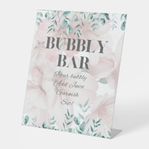 Panneau Bubbly Bar - Fêtes de Mariage Événements