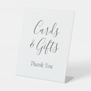 Panneau Cartes de mariage et cadeaux