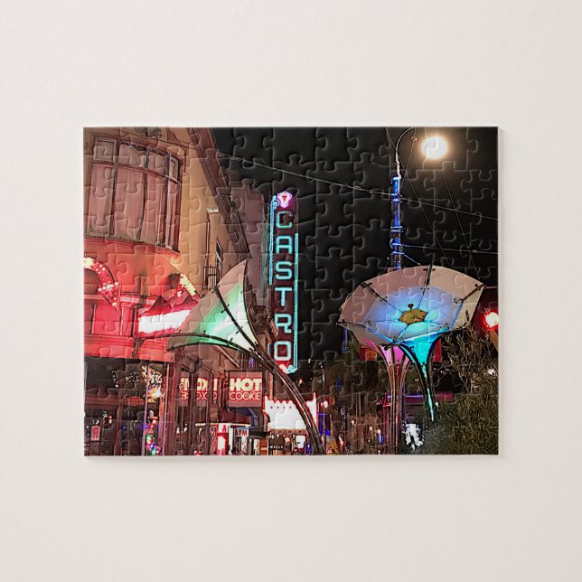 Panneau Castro San Francisco #1-2 Jigsaw Puzzle (Horizontal)