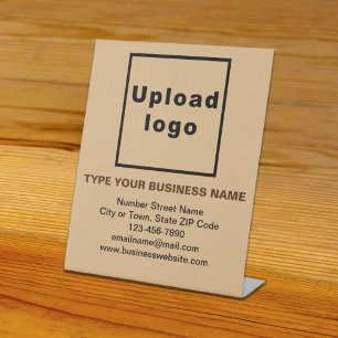 Panneau central Brown pour informations commercial