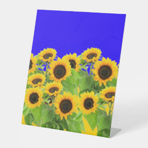 Panneau central des tournesols