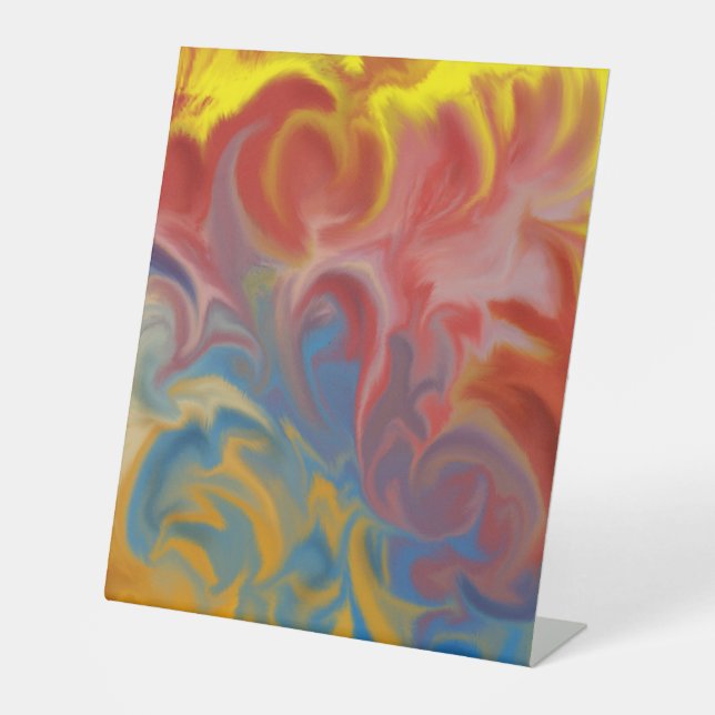 Panneau central en plastique 10"X12" (Recto)