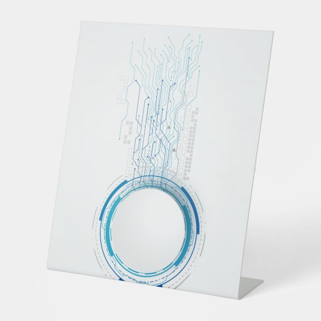 Panneau central en plastique 10"X12" (Recto)