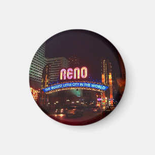 Panneau d'arc Reno #1 Magnet rond