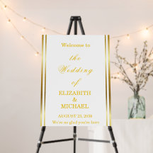 Panneau de bienvenue de mariage de calligraphie mo