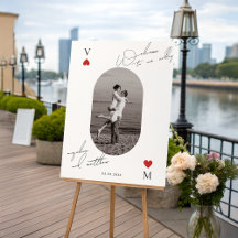 Panneau de bienvenue de mariage de casino Vegas ph