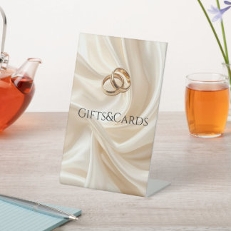 Panneau de bienvenue de mariage moderne