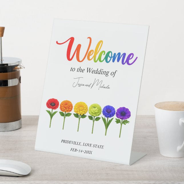 🌈 Panneau de bienvenue Flourish Together (In SItu)