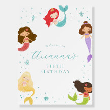 Panneau de bienvenue pour la fête d'anniversaire d