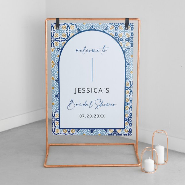 Panneau de bienvenue pour une baby shower italienn (Créateur téléchargé)