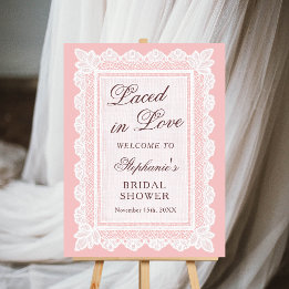 Panneau de bienvenue pour une fête prénuptiale 'La