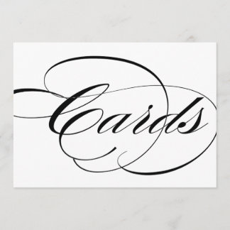 Panneau de boîte à cartes pour décoration de récep