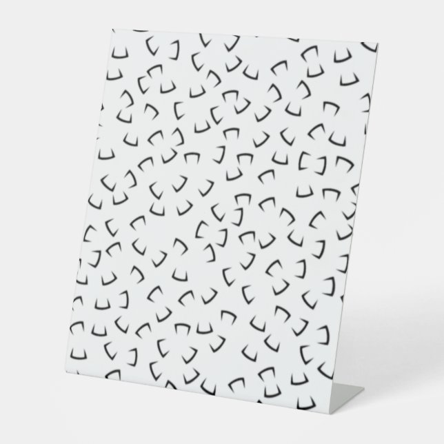 Panneau de bureau abstrait minimaliste moderne (Recto)