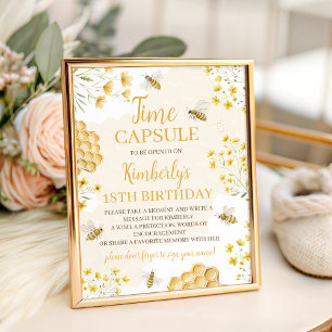 Panneau de capsule pour le 1er anniversaire de Lit