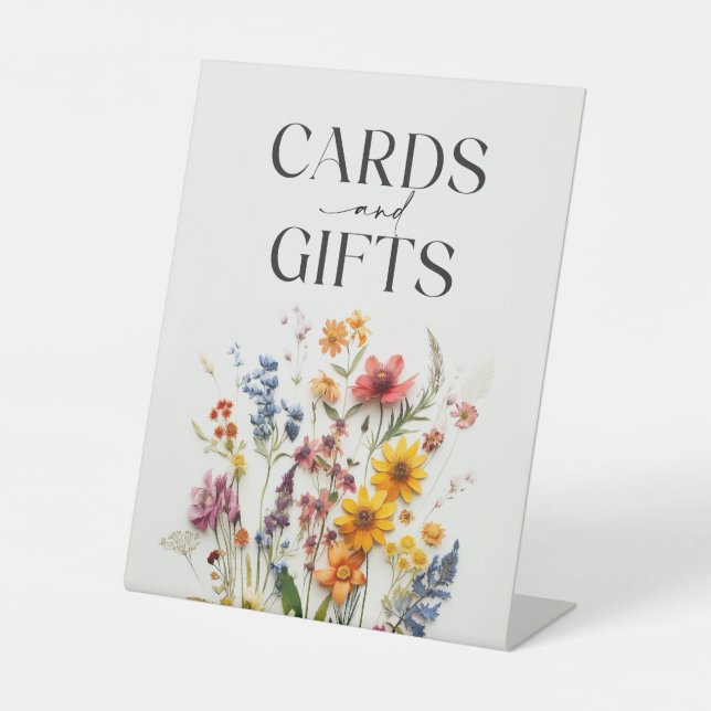 Panneau de cartes et cadeaux de fleurs sauvages pr (Recto)