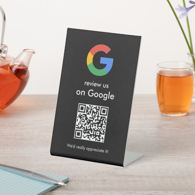 Panneau de code QR Google pour examen de numérisat (In SItu)