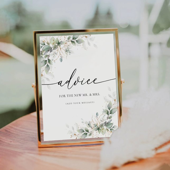 Panneau de conseil en or Eucalyptus (Créateur téléchargé)