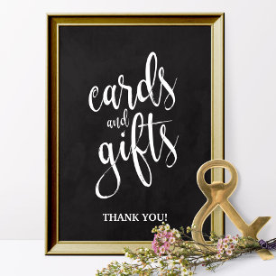 Panneau de craie abordable Cartes et Cadeaux