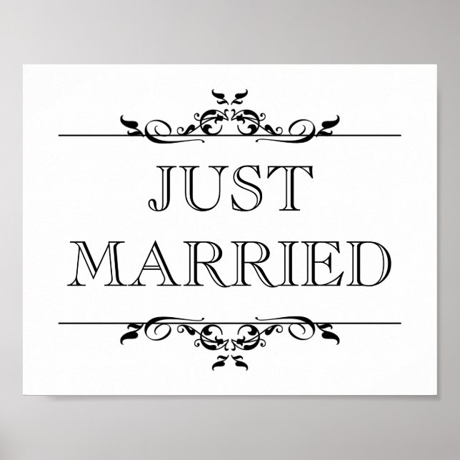 Panneau de décoration de photo de mariage Juste Ma (Devant)