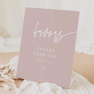 Panneau de Faveurs Rose Pâle Bohème Moderne