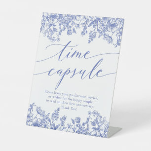 Panneau de jeu de Baby Shower : Capsule Temporelle